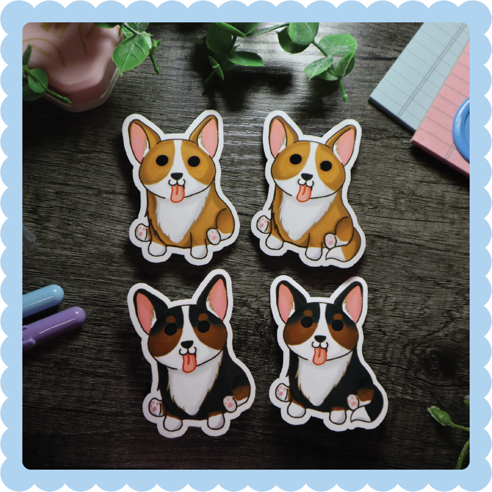 Corgi Stickers