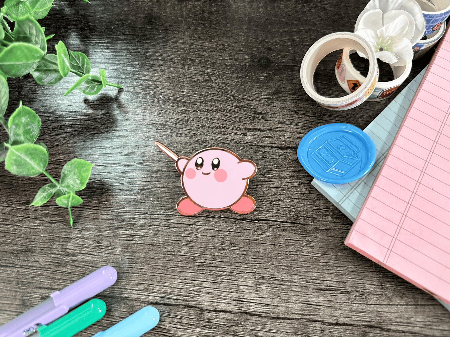 Poyo Pointing Enamel Pin