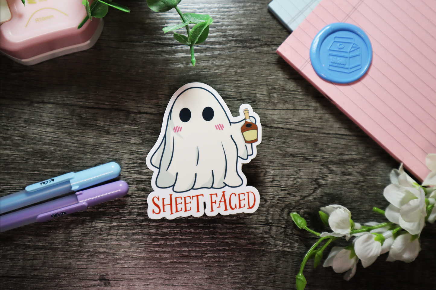 Sheet Faced Sticker