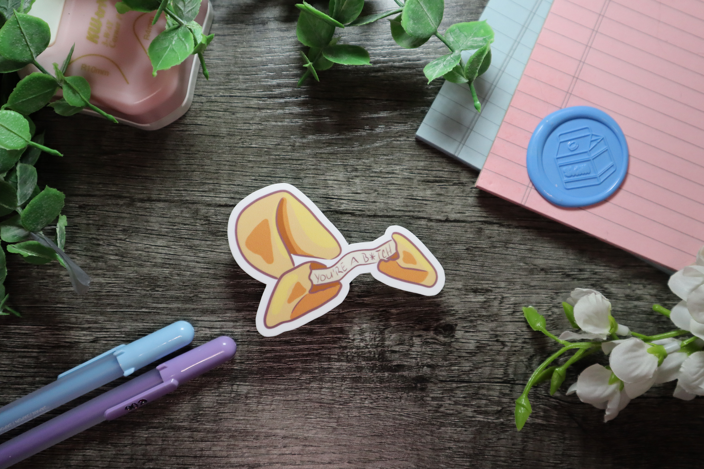 Fortune Cookie Sticker