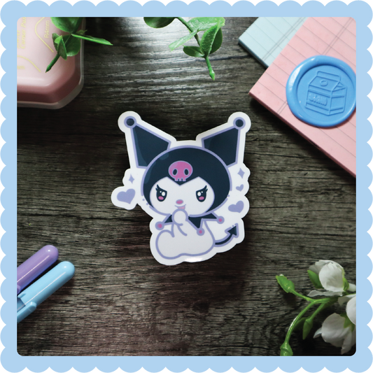 Gothic Bunny Sticker