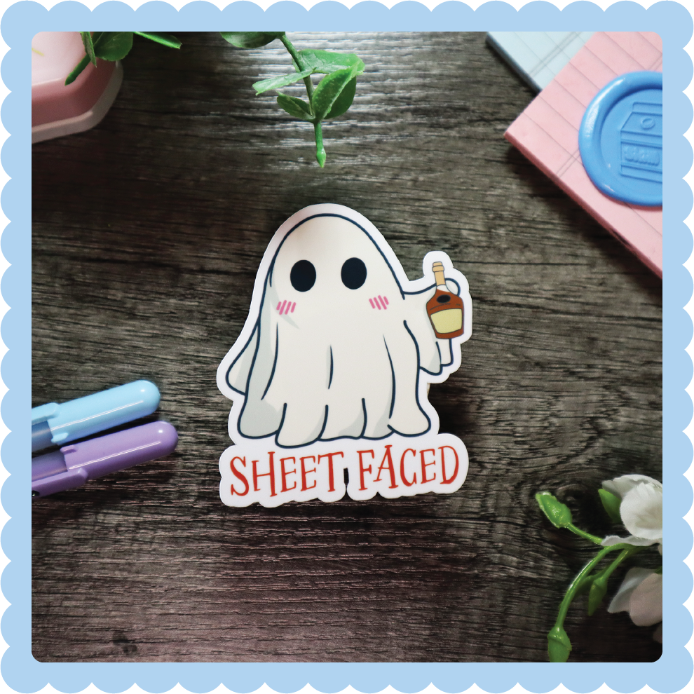 Sheet Faced Sticker