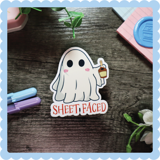 Sheet Faced Sticker